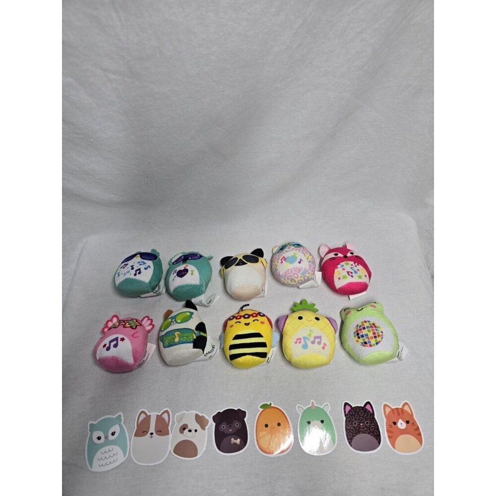 McDonalds Happy Meal 2023 Squishmallows Plush Toys Canada Complete Set of 10